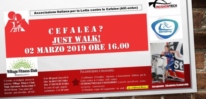 Cefalea? Just Walk!